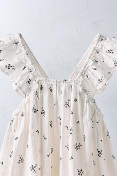 2-5 YEARS/ LIMITED EDITION SHINY FLORAL DRESS - Printed by Zara - Image 2