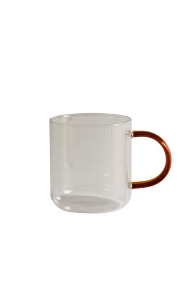 Zara BOROSILICATE GLASS MUG - Yellow