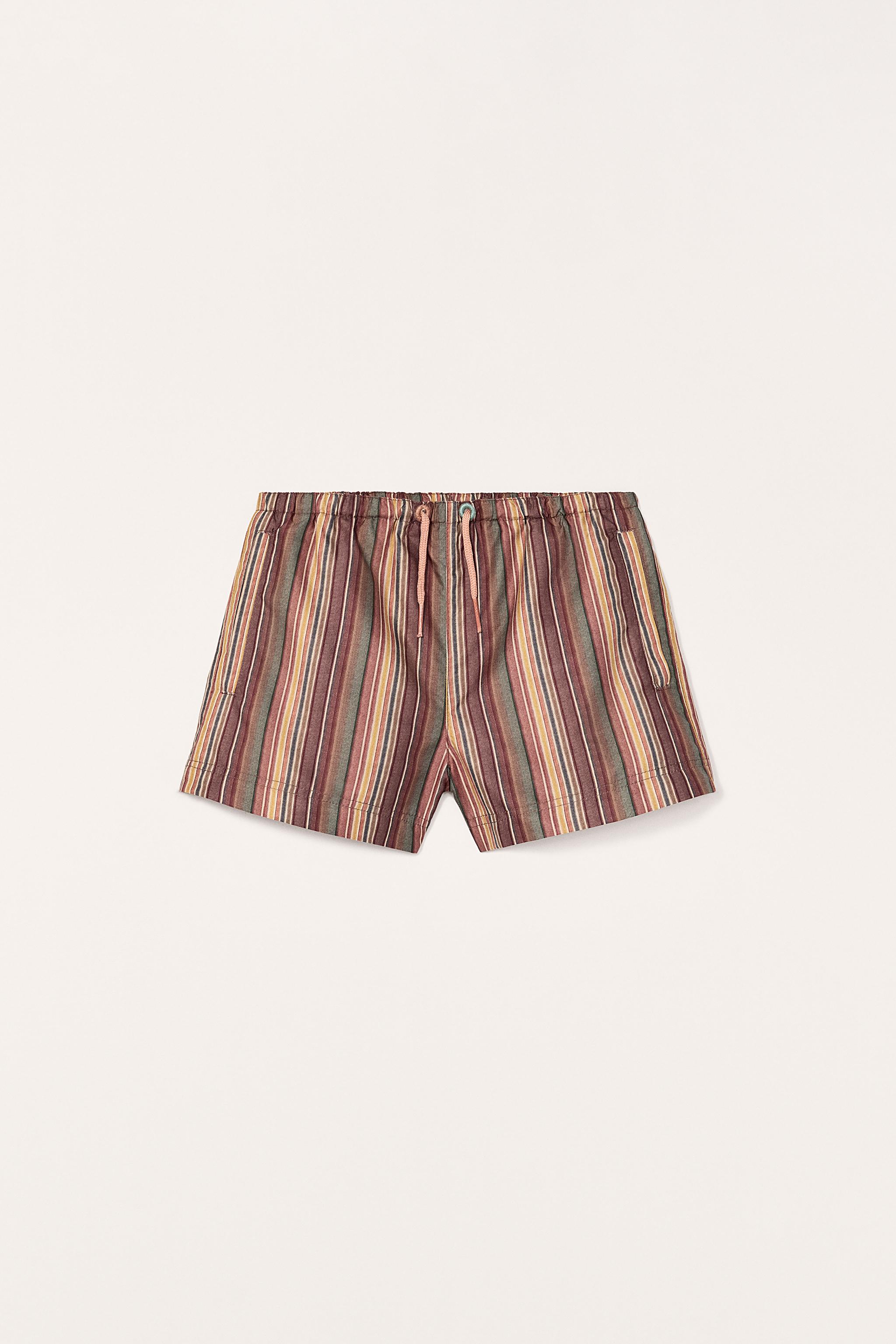 LCDC ♥ STRIPED SLEEP SHORTS /追跡付 STRIPED SWIM SHORTS LIMITED EDITION - striped | ZARA United