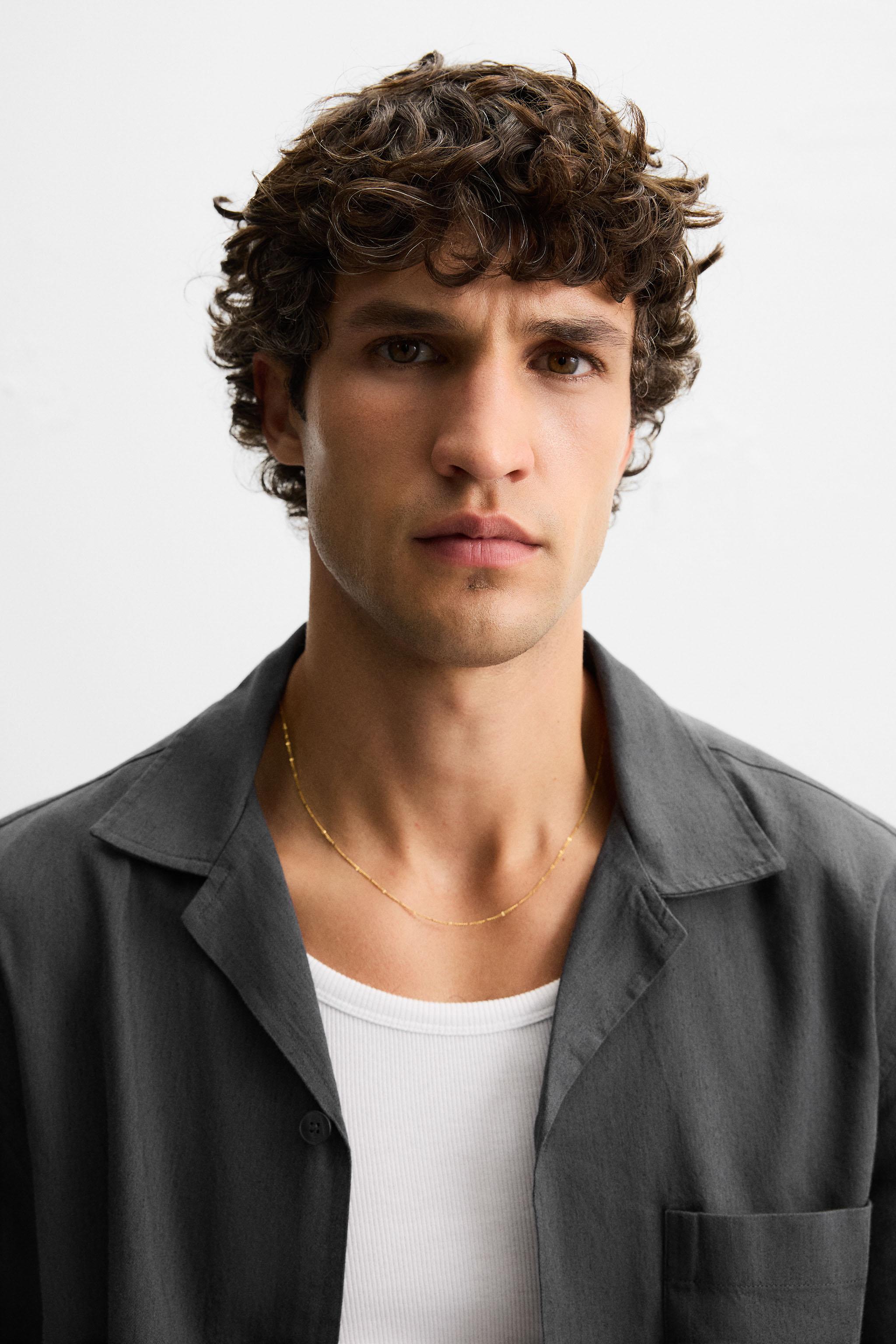 CHEMISE EN COTON ET LIN