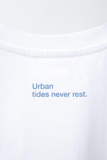 SLOGAN PRINT T-SHIRT - White by Zara - Image 3