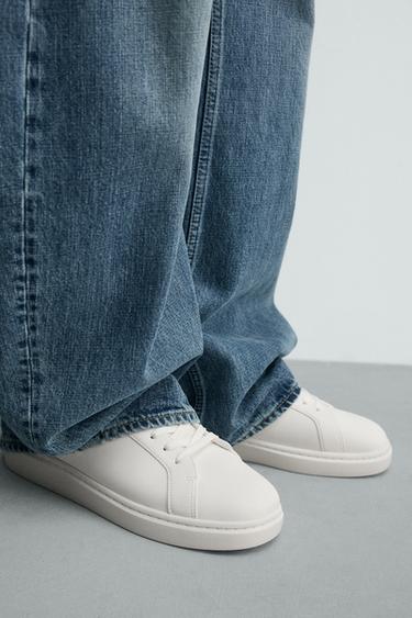 MONOCHROME CHUNKY TRAINERS - White by Zara - Image 2