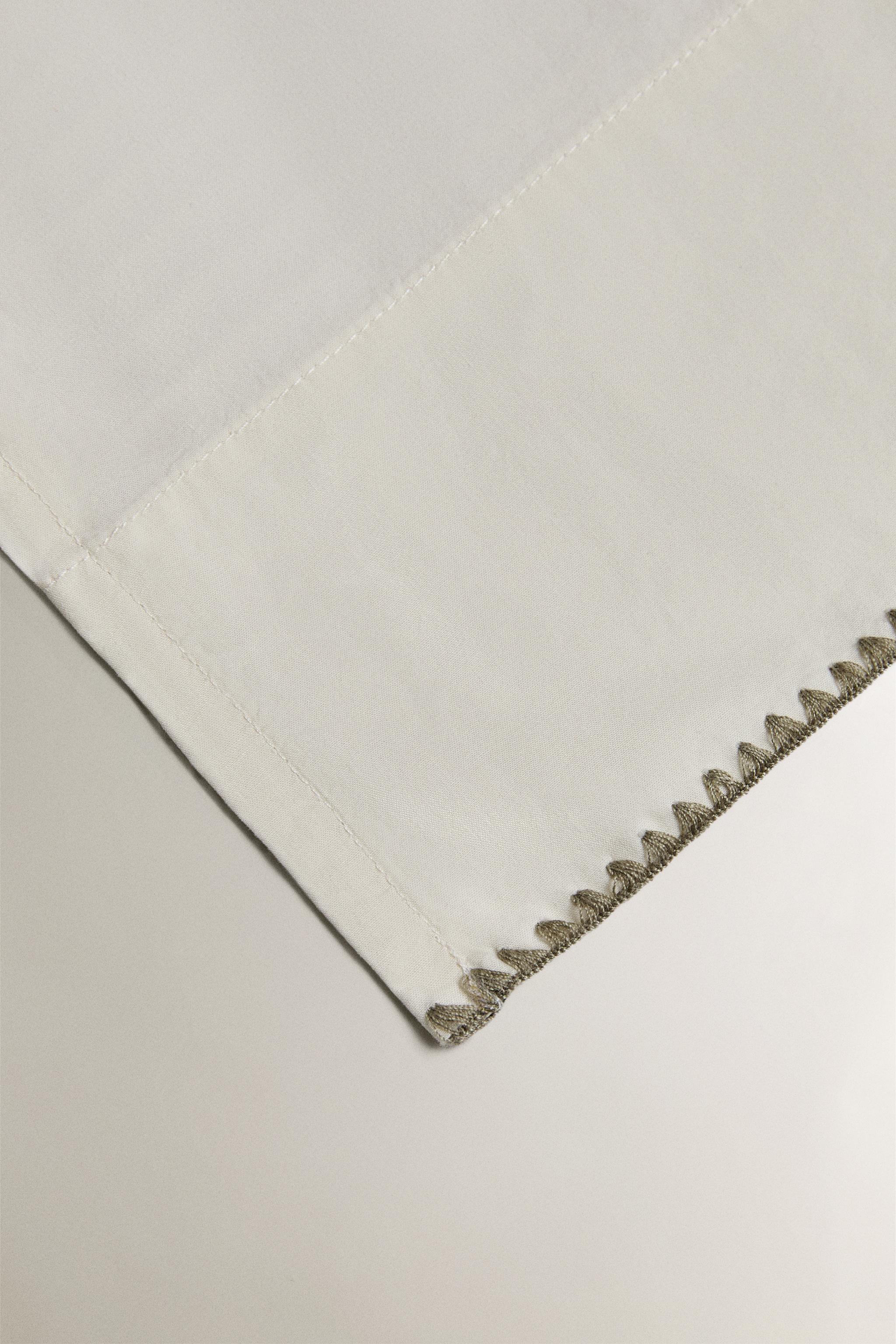 KIDS’ COTTON SHELL STITCH FLAT SHEET