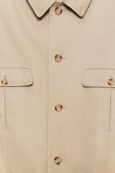 BLOUSON RELAXED FIT À POCHES SOSHIOTSUKI X ZARA - Beige de Zara - Image 5
