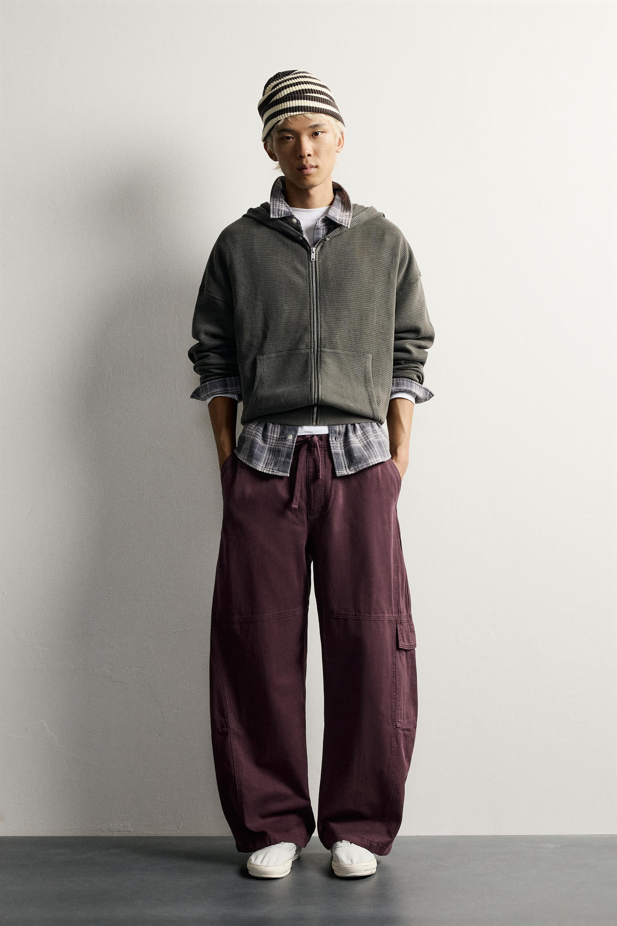 BALLOON FIT CARGO PANTS