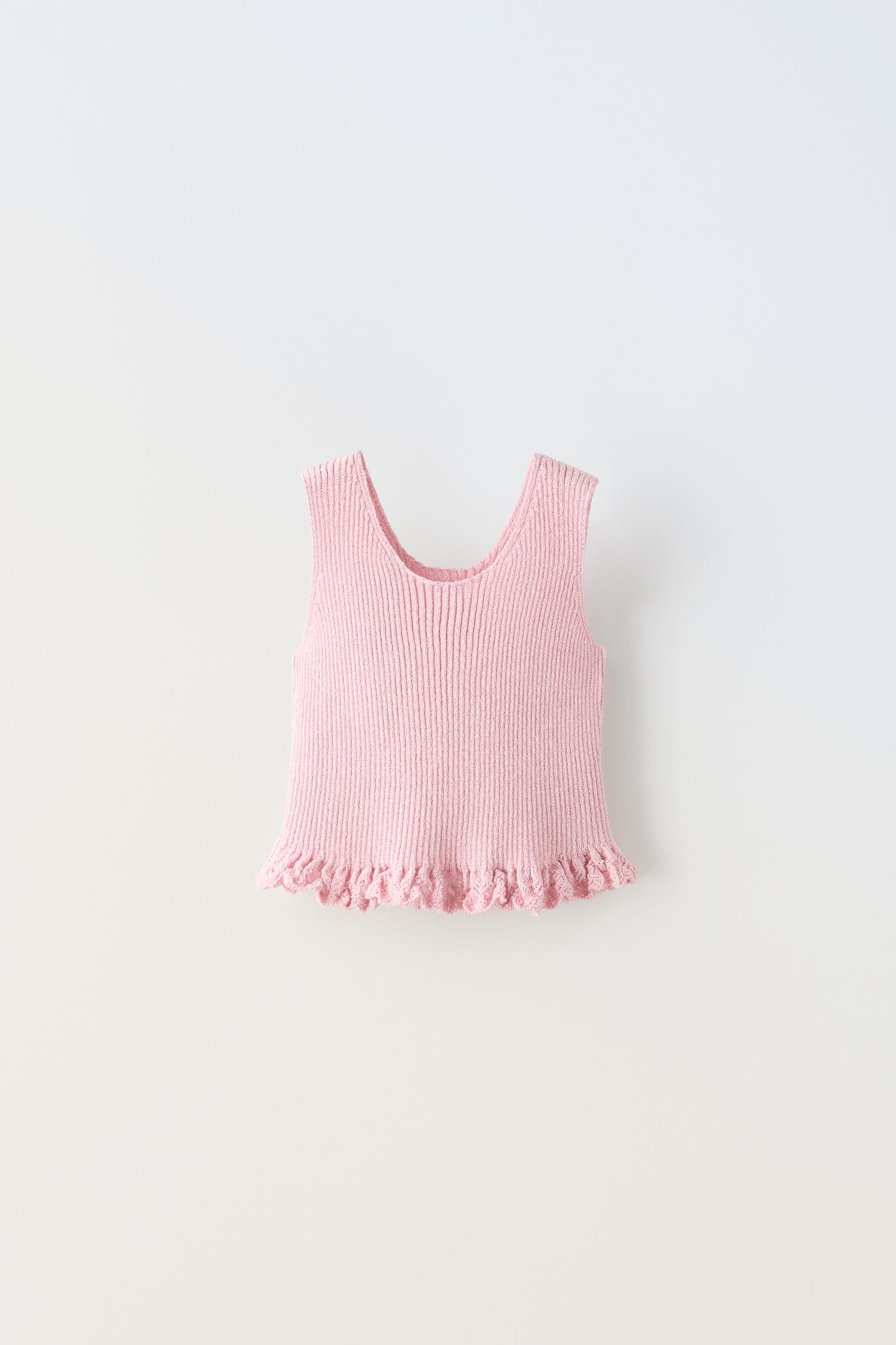 Faded Terracotta Scoop Neck Knit Tank - Women's Sleeveless Tops