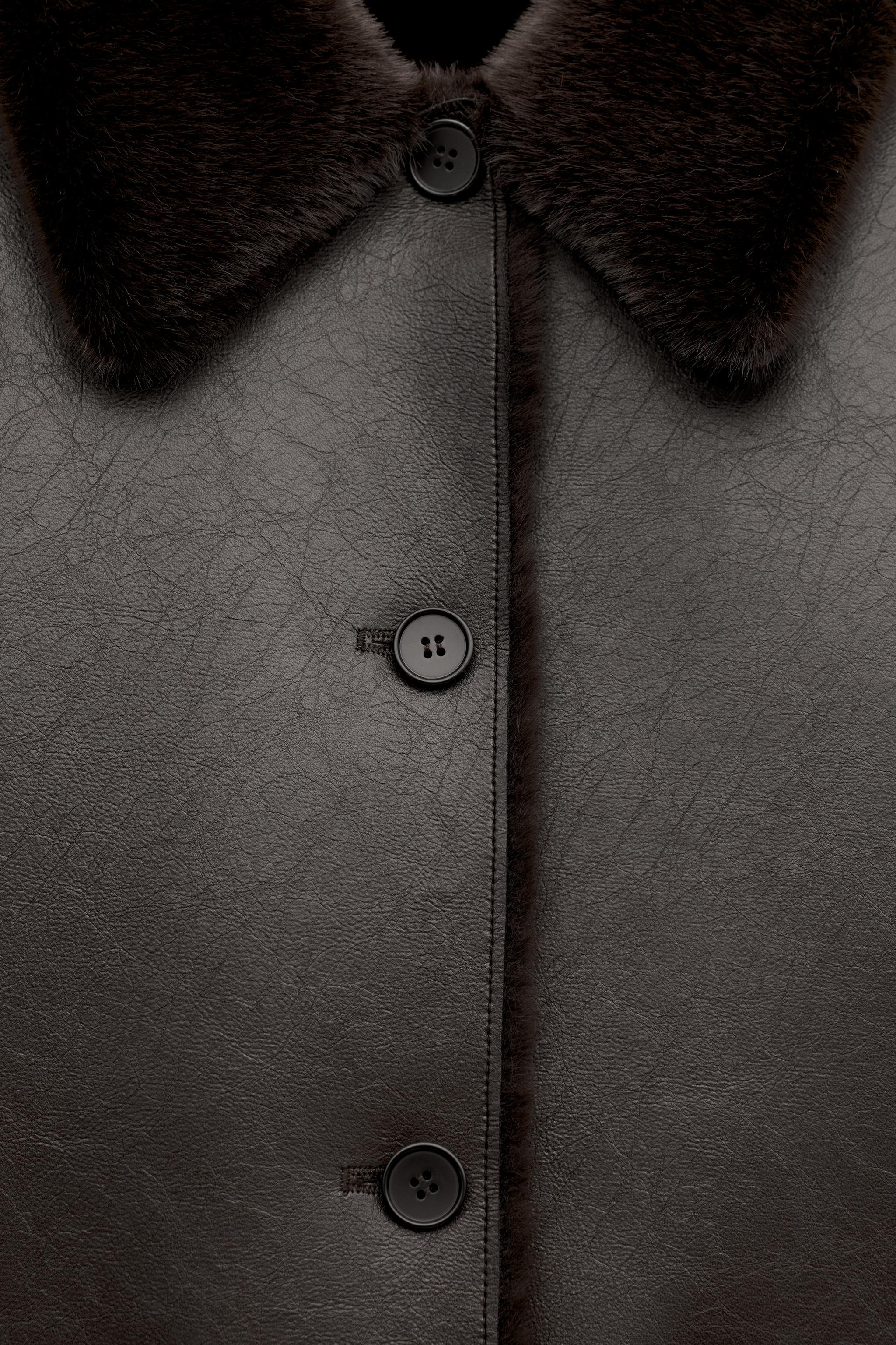 REVERSIBLE DOUBLE-FACED COAT
