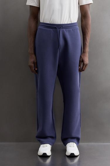 TECHNICAL TRACK PANTS — Cornflower blue 2