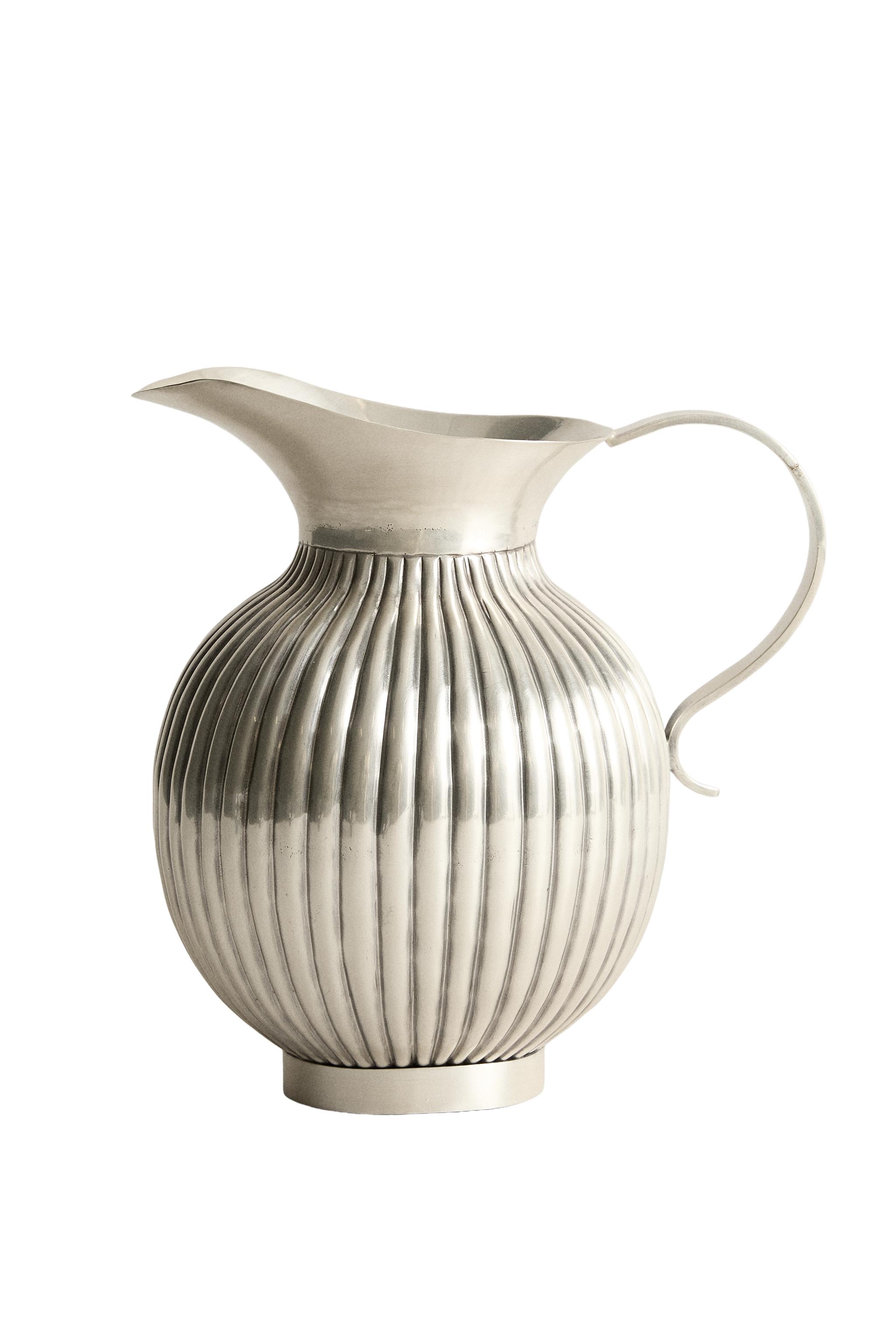 DECORATIVE STEEL WAVY METAL ACCESSORY - Silver | ZARA United States