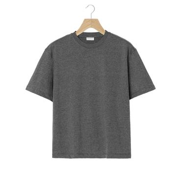 T-SHIRT HEAVYWEIGHT KURZE ÄRMEL ORIGINS - Grau meliert von Zara