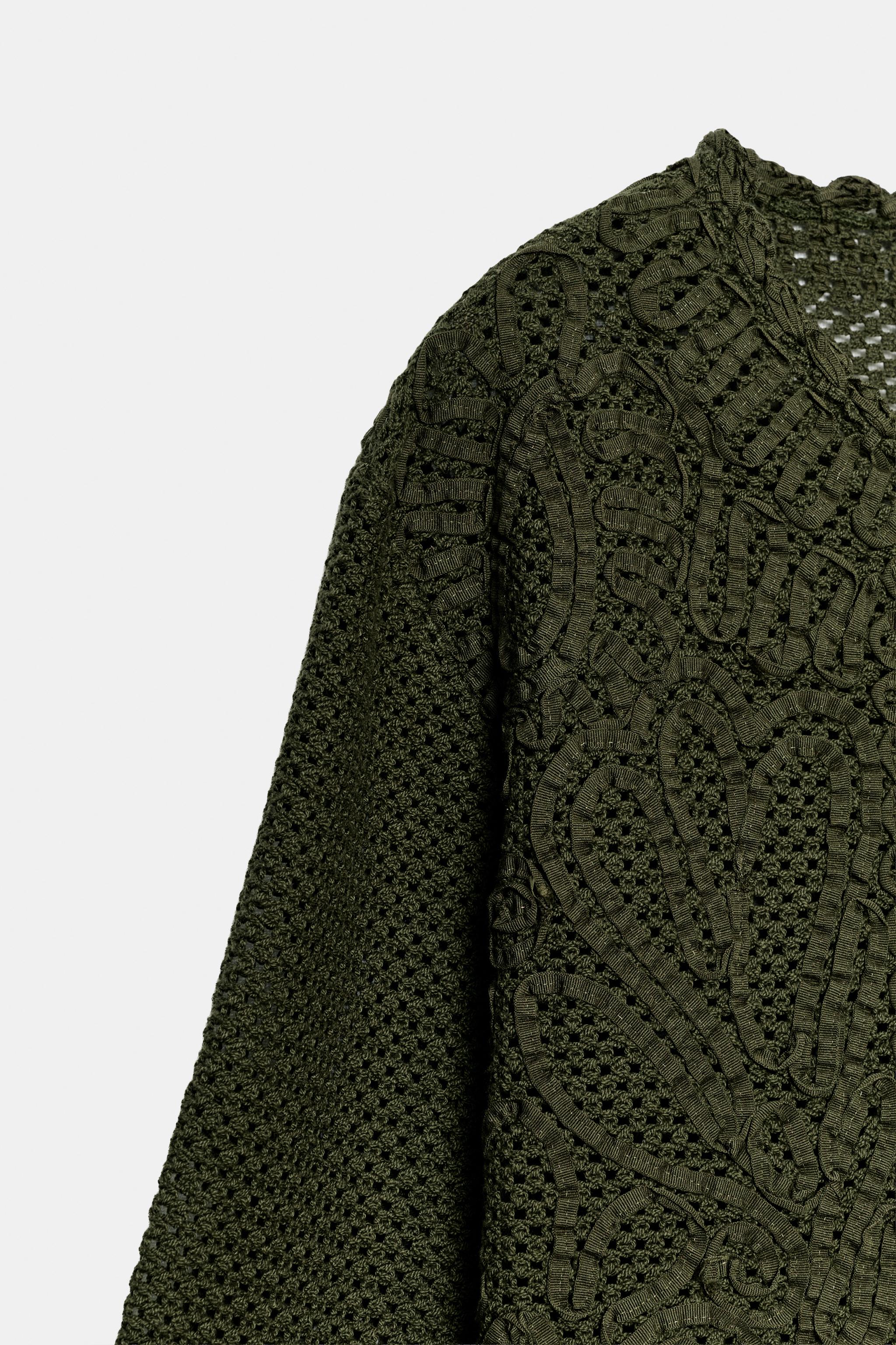 COMBINATION CROCHET JACKET