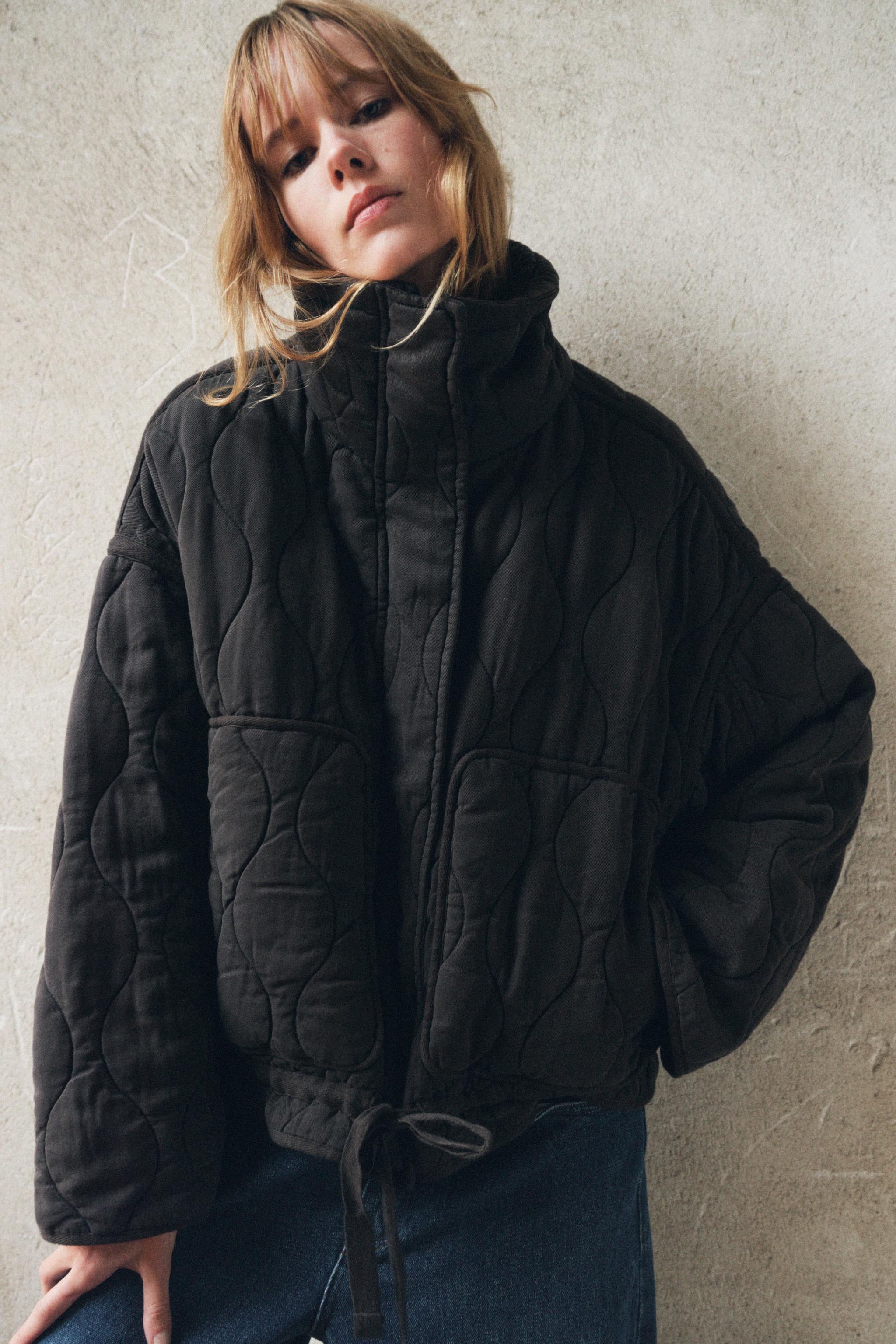 Padded jacket zara online