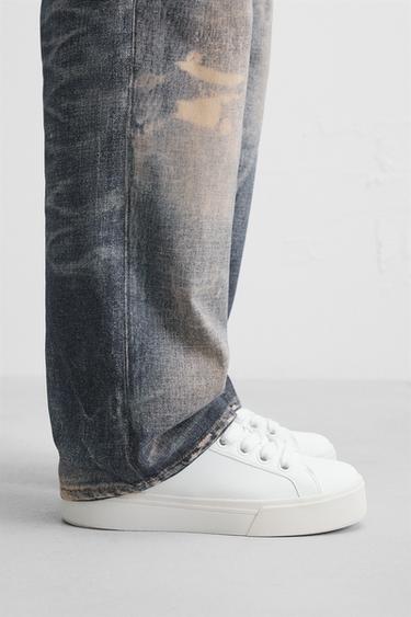 TÊNIS COM VOLUME - Branco da Zara - Imagem 0