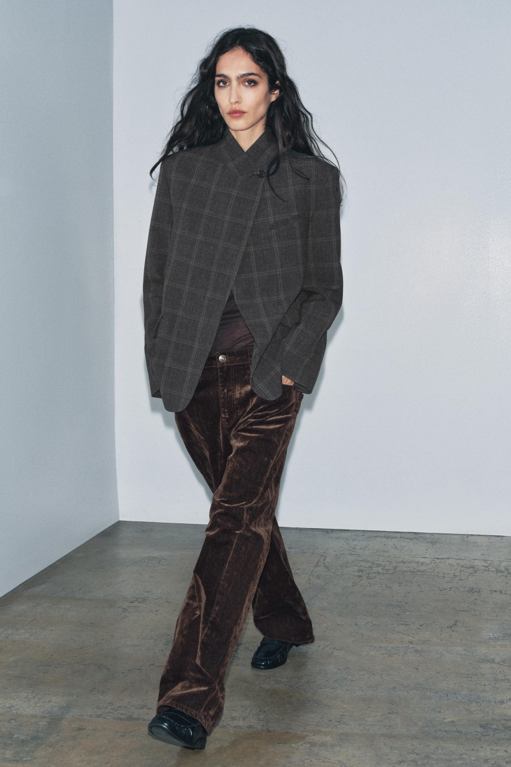 ZARA ZW COLLECTION テーラードジャケット M ZW COLLECTION ボタン テーラードブレザー - ブラック | ZARA Japan / 日本