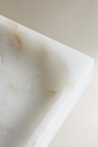 SQUARE ALABASTER TRAY - 255 by Zara - Image 2