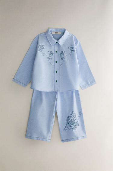 PYJAMA ENFANT FLANELLE TOY STORY ©DISNEY/PIXAR - Bleu clair de Zara - Image 0