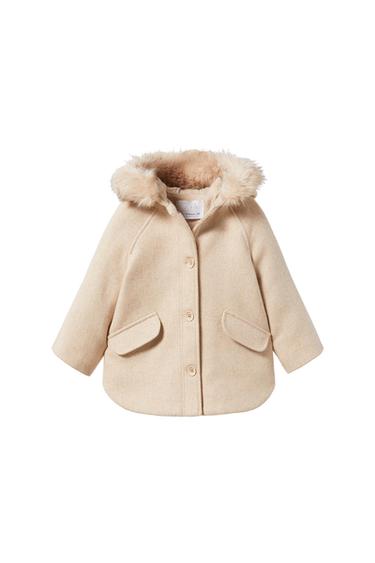 WOOL BLEND DUFFLE COAT