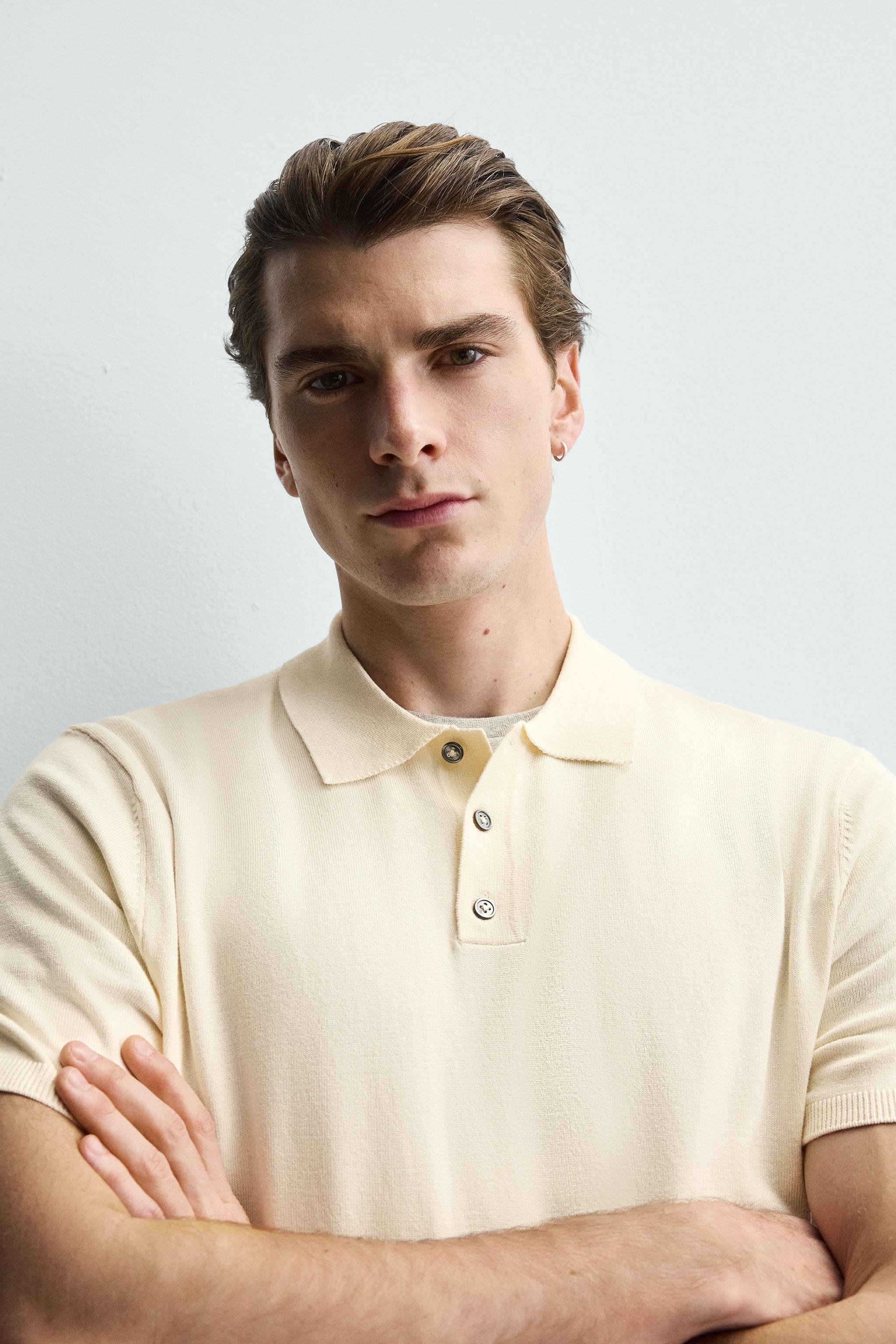 POLO EN MAILLE REGULAR FIT