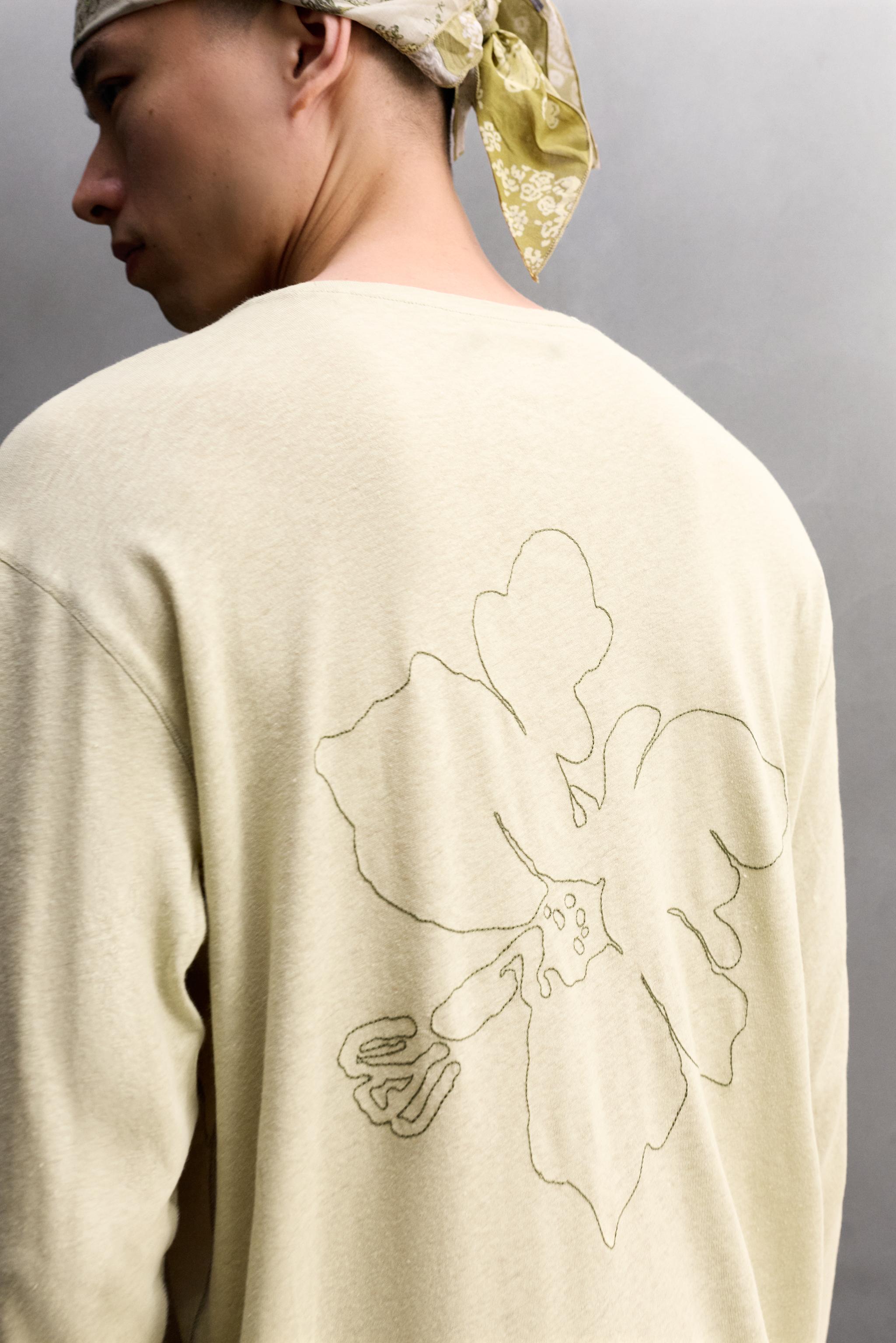 T-SHIRT LÉGER LIN - COTON
