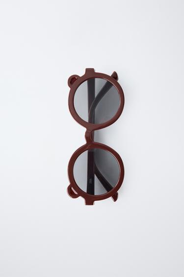 BEAR EAR SUNGLASSES - Brown by Zara - Image 3