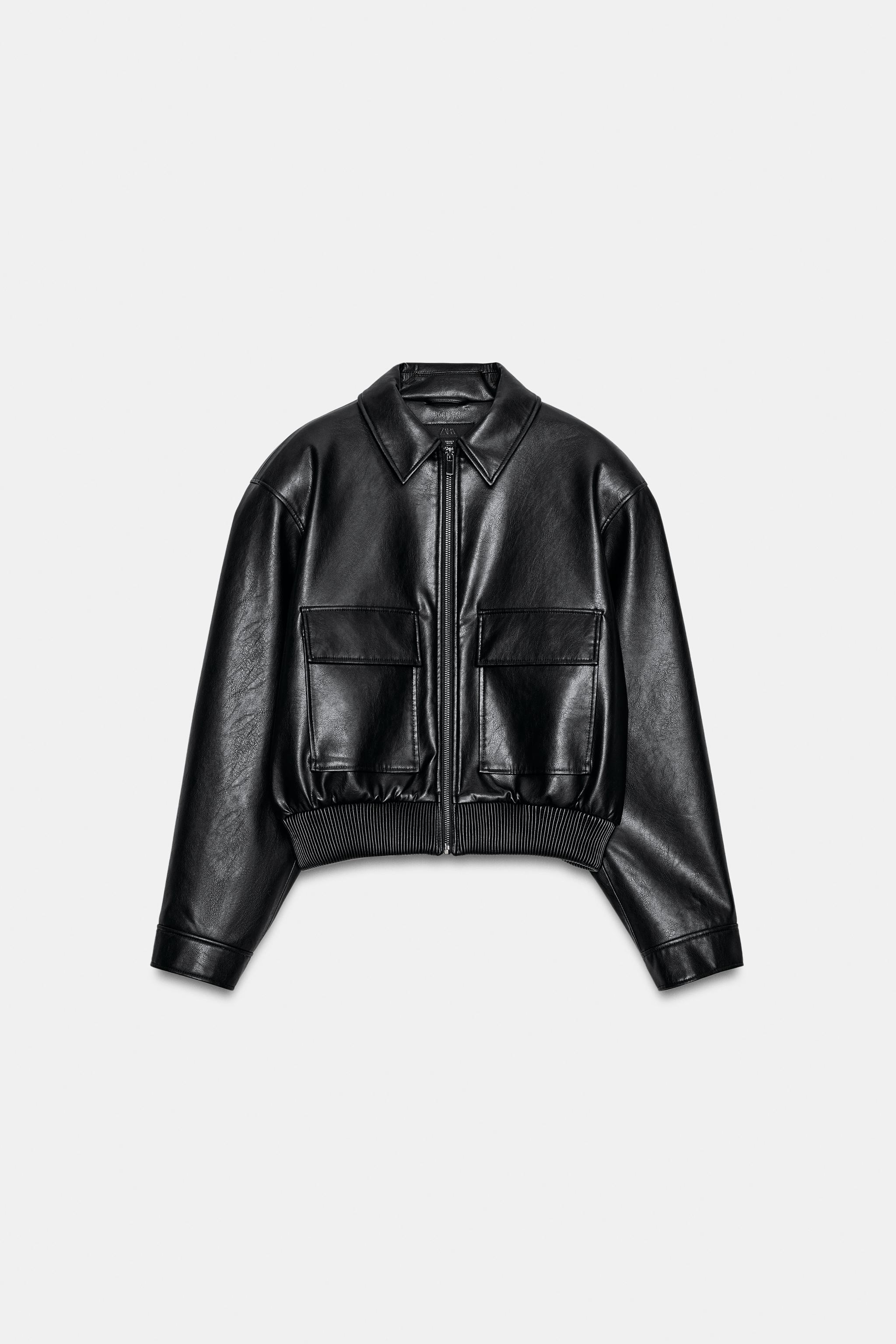 BLOUSON BOMBER À ÉPAULETTES