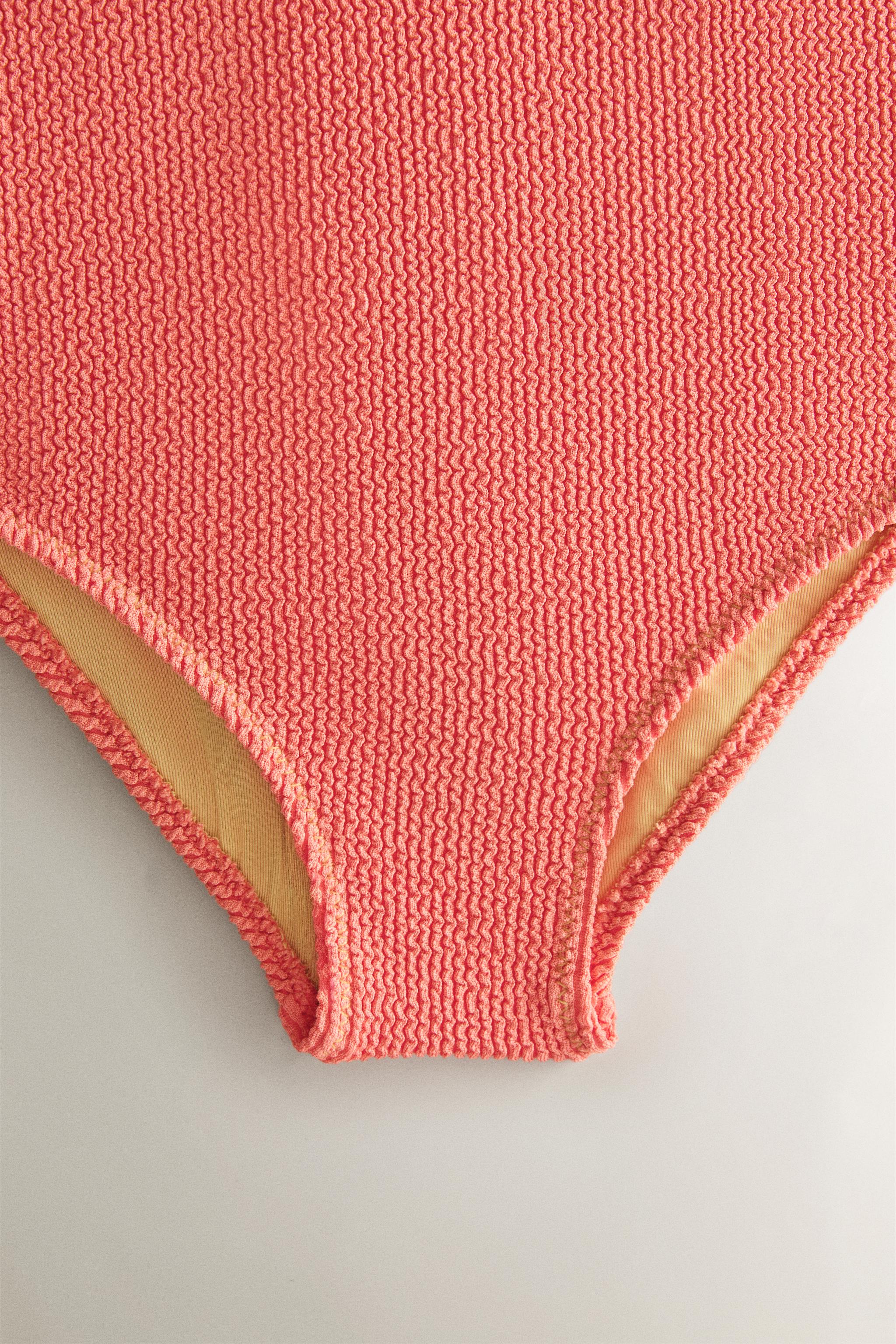 Zara KIDS’ TEXTURED BEACH SWIMSUIT — фото 3