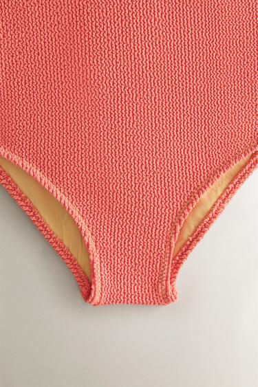 MAILLOT DE BAIN DE PLAGE ENFANT STRUCTURÉ - Corail de Zara - Image 2
