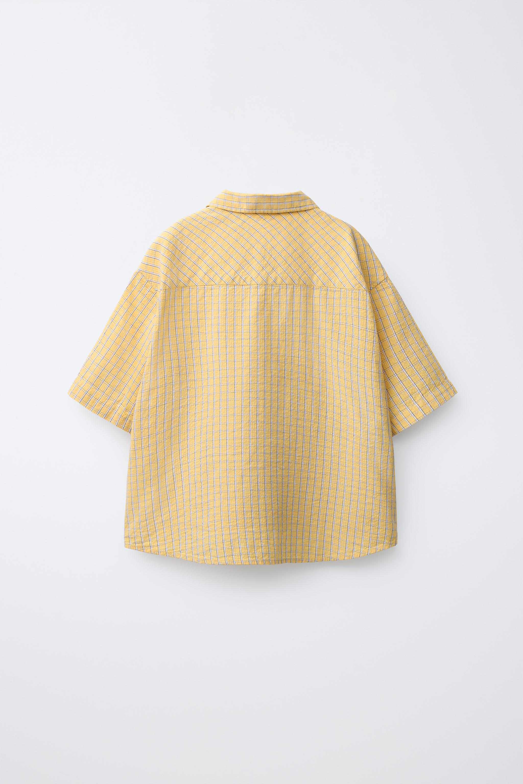 Zara PUKAS SURF PLAID PRINT SHIRT — фото 3
