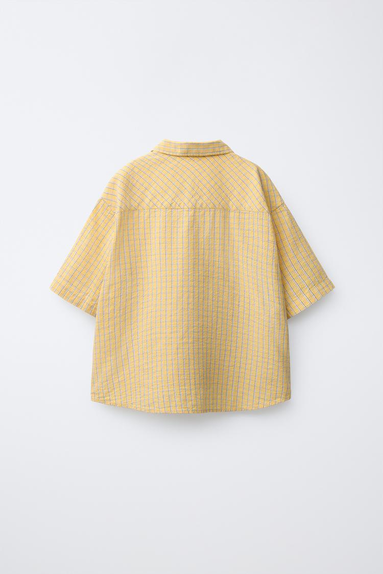 Camisa con estampado de cuadros Pukas Surf 2