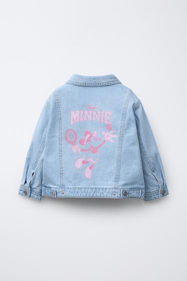 VESTE EN DENIM MINNIE MOUSE © DISNEY - Bleu clair de Zara - Image 1