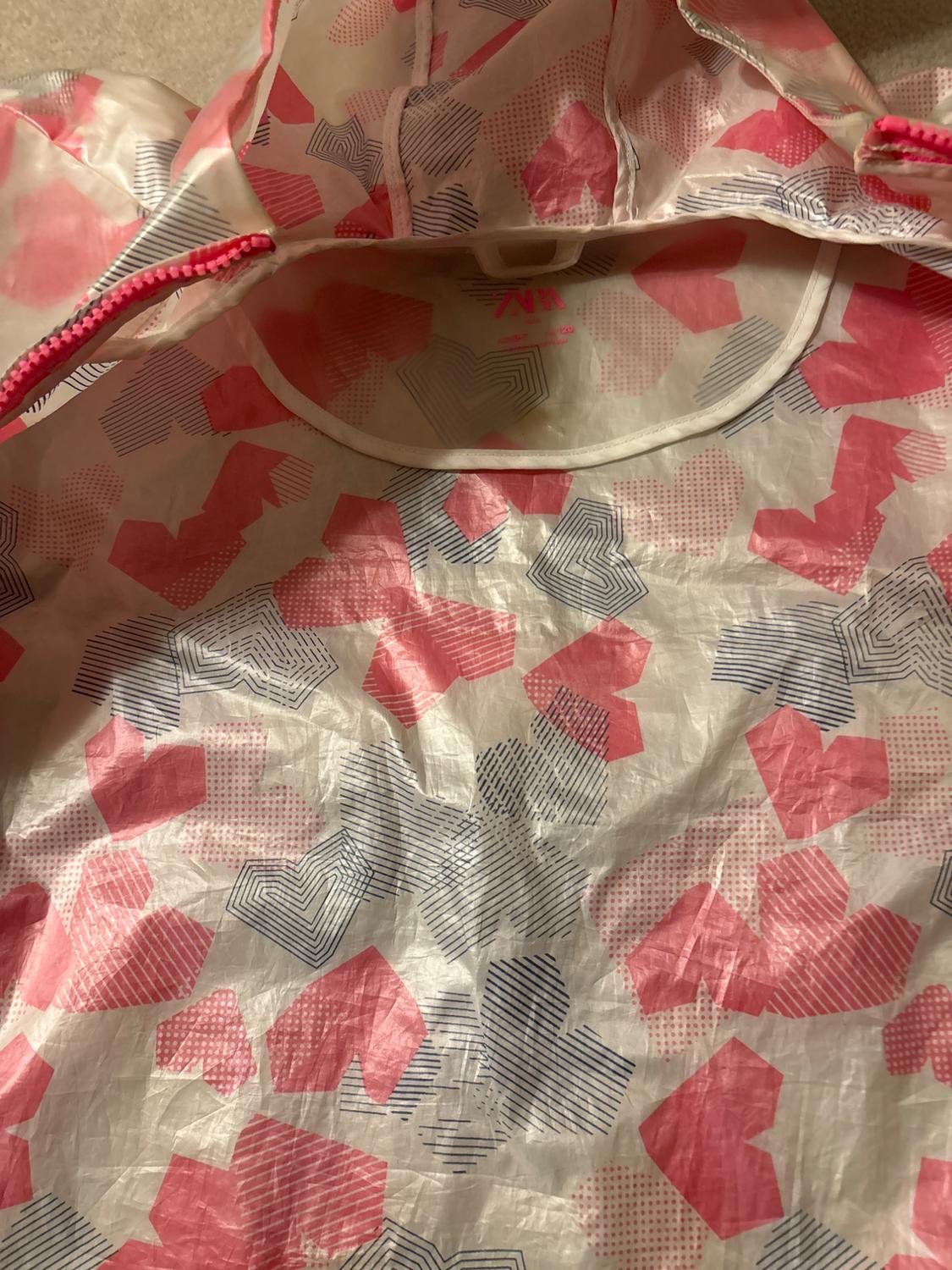 HEART PRINT SPORTS RAINCOAT - Image 2