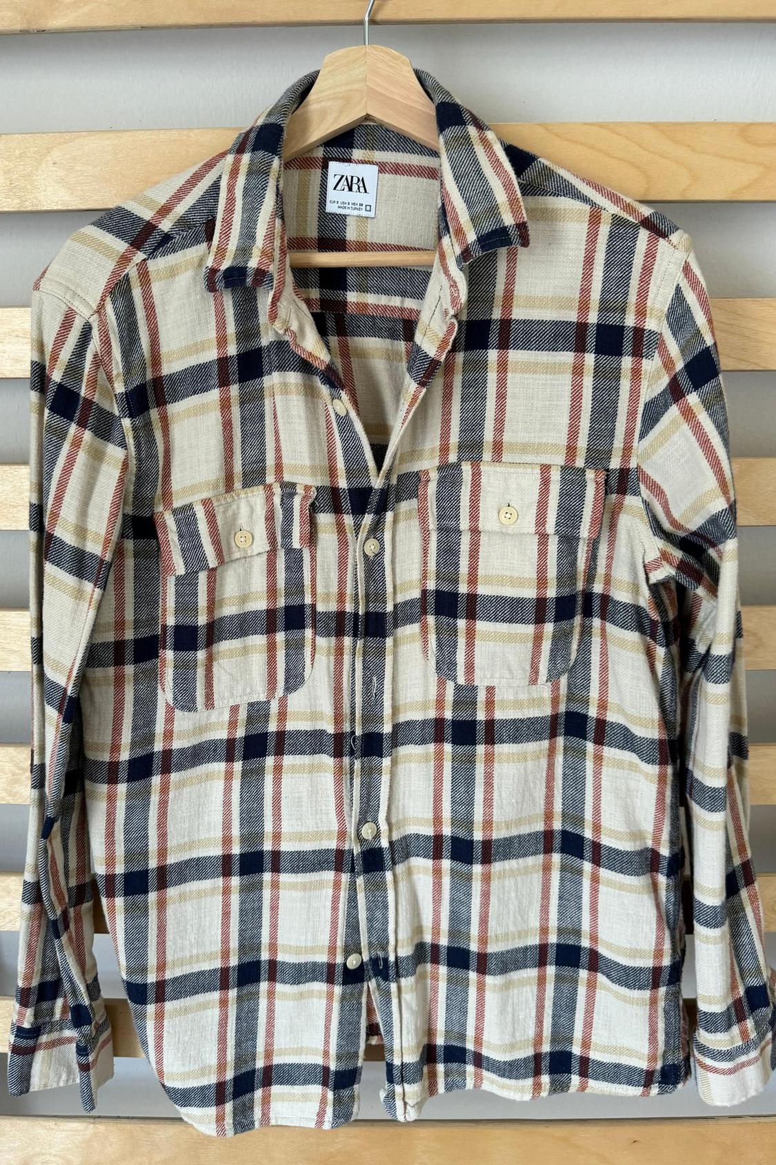 TEXTURED CHECK SHIRT - Image 2