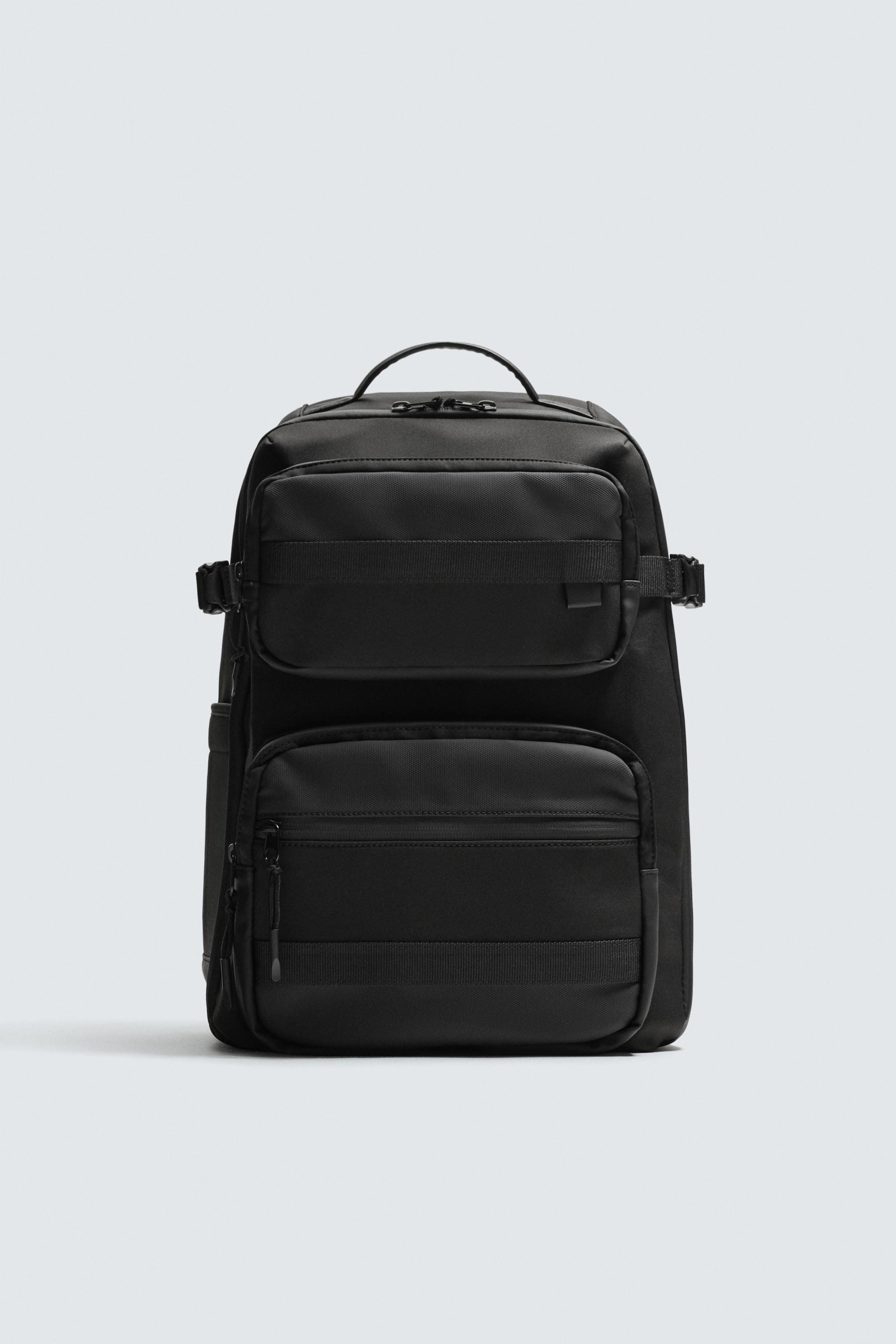 MULTIPOCKET TECHNICAL BACKPACK - Black | ZARA United States