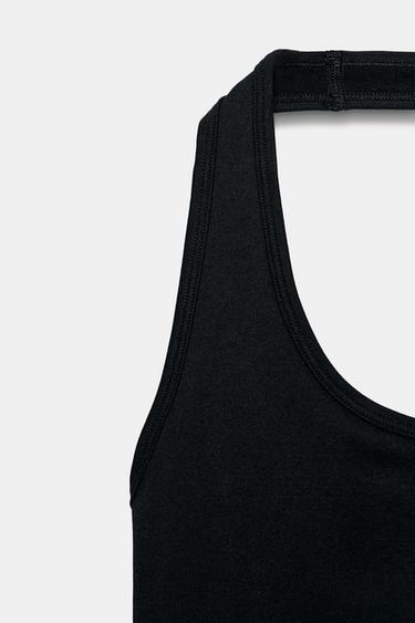 BODY HALTER SEAMLESS - Noir de Zara - Image 7
