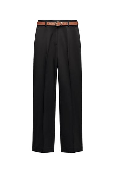 PANTALÓN RECTO CINTURÓN