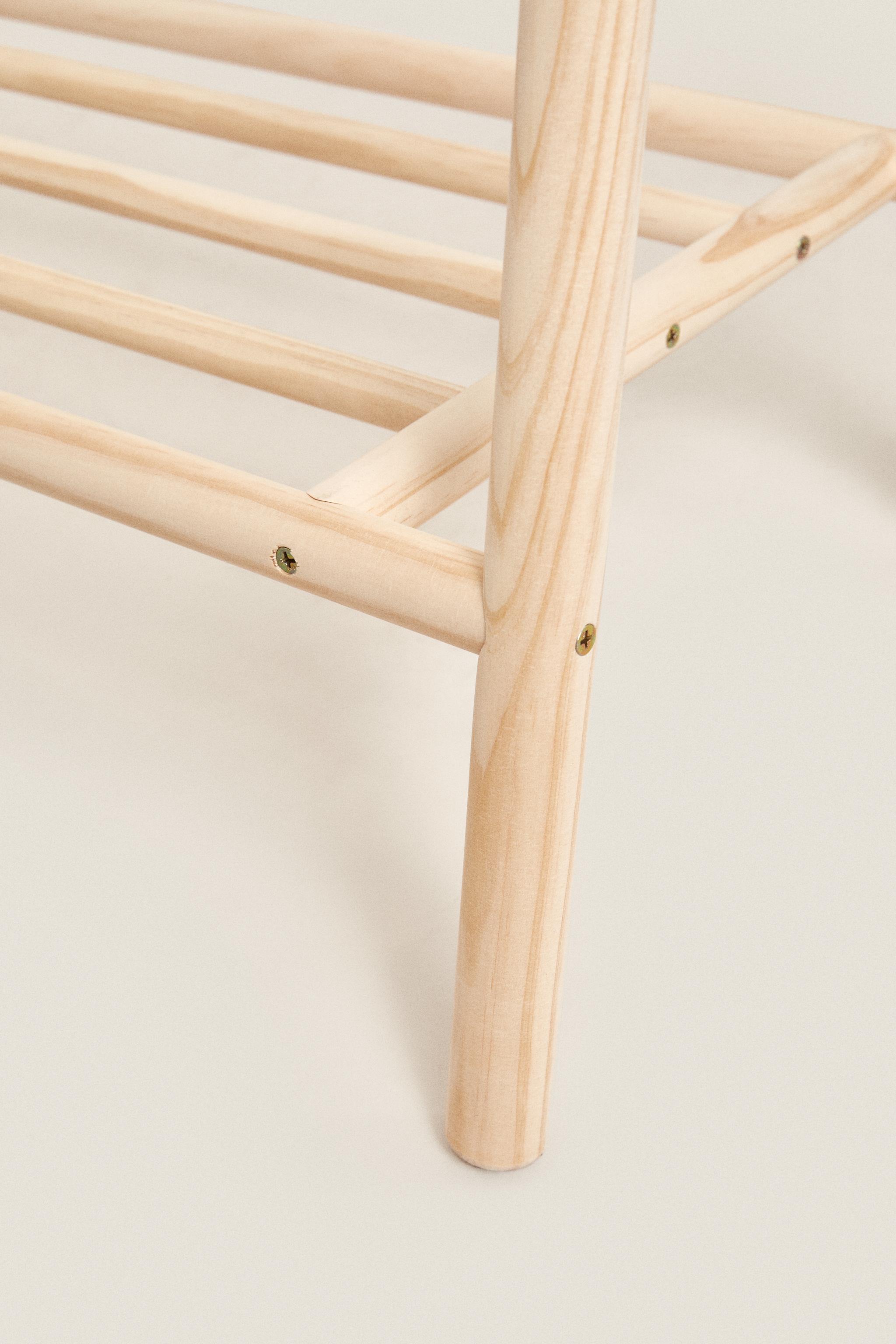 Zara WOODEN CLOTHES RACK — фото 3