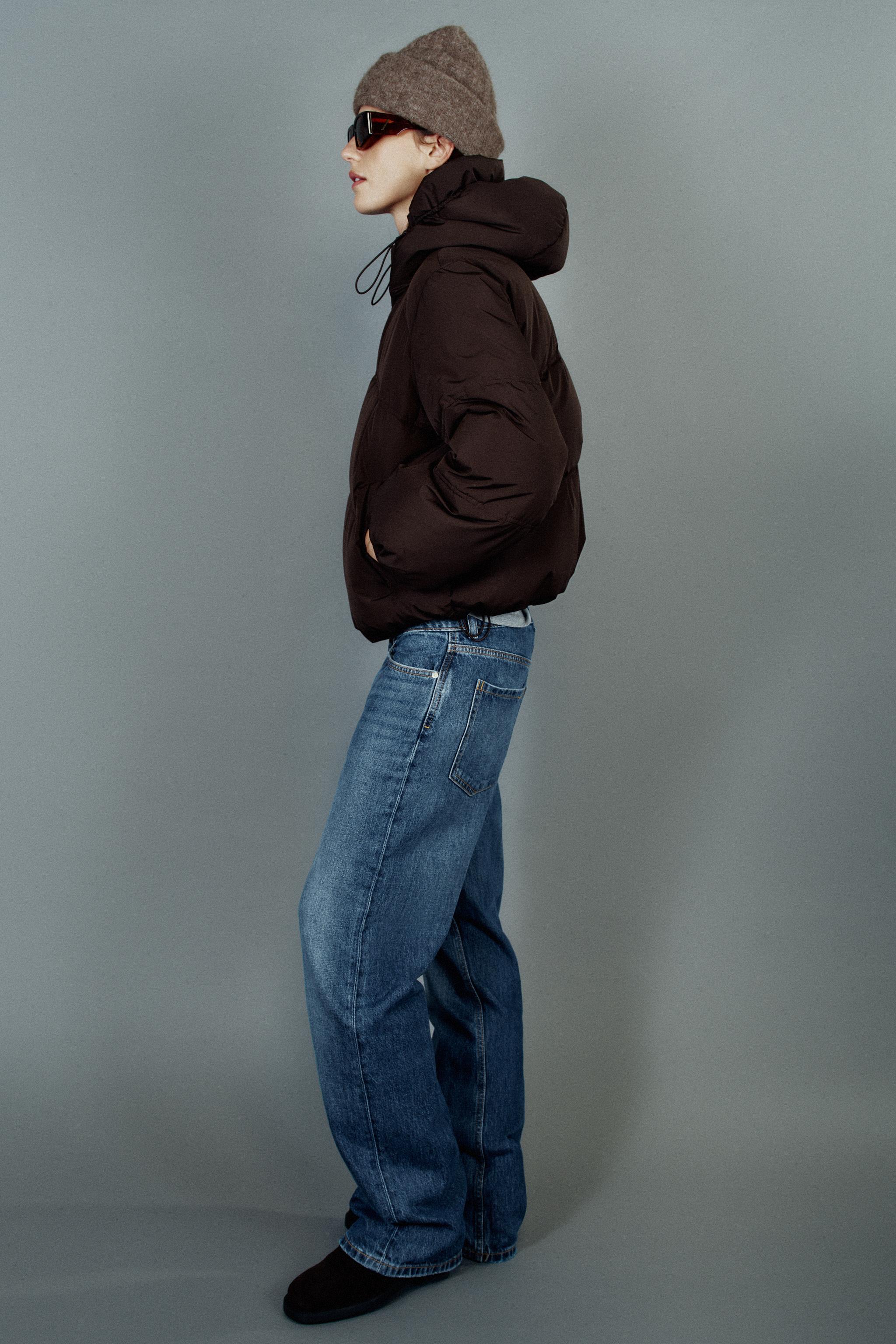 PADDED HOODIE ANORAK WATER-REPELLENT WINDPROOF