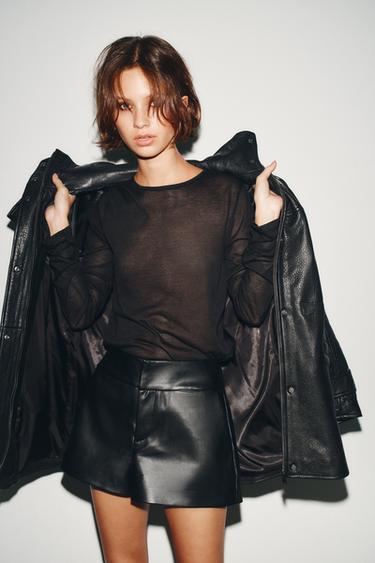 MINI SHORTS - Black by Zara