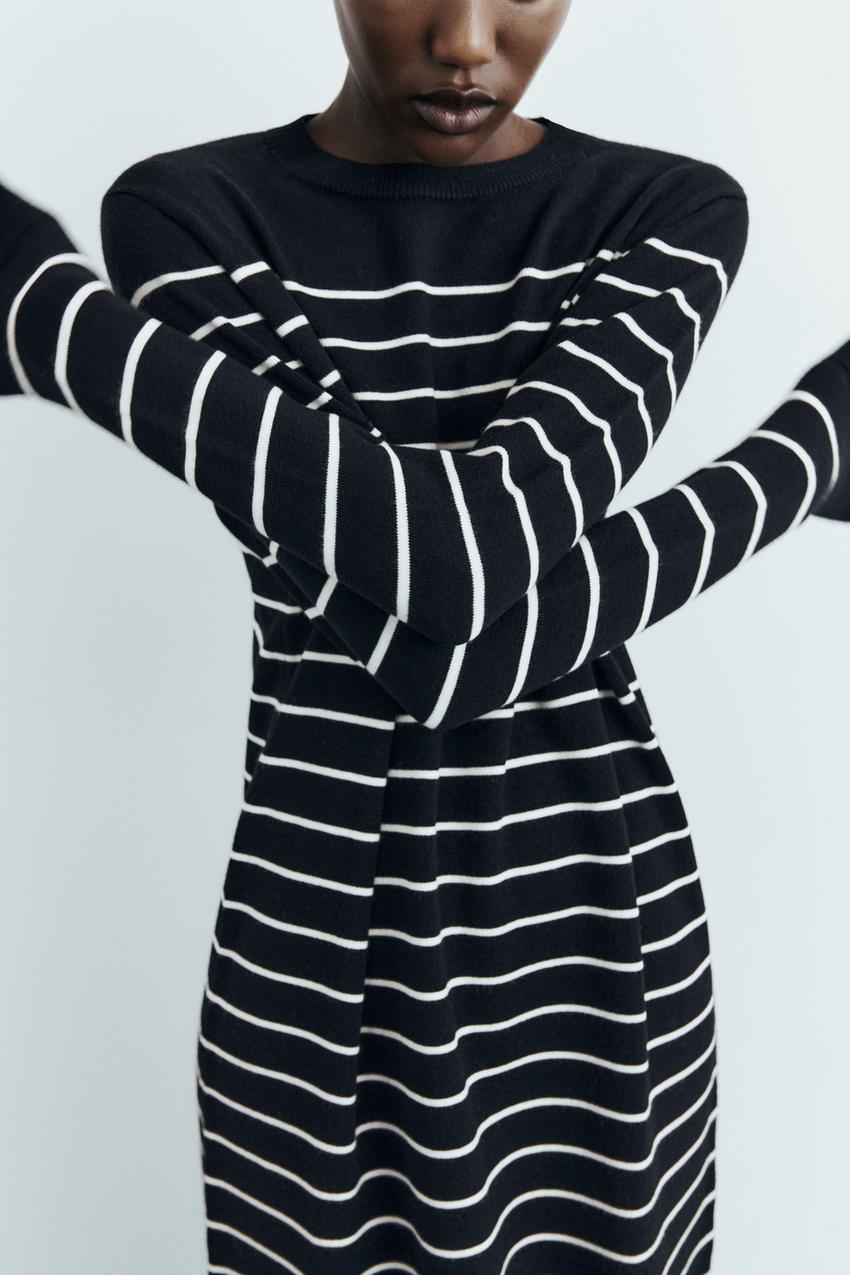 Zara striped maxi dress Clearance