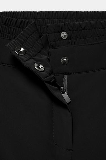 PANTALON À DOUBLE TAILLE RÉSISTANT À L'EAU TECHNOLOGIE RECCO® COLLECTION SKI - Noir de Zara - Image 6