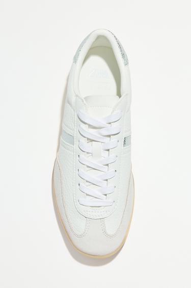 LEATHER SPORTS SHOES - White by Zara