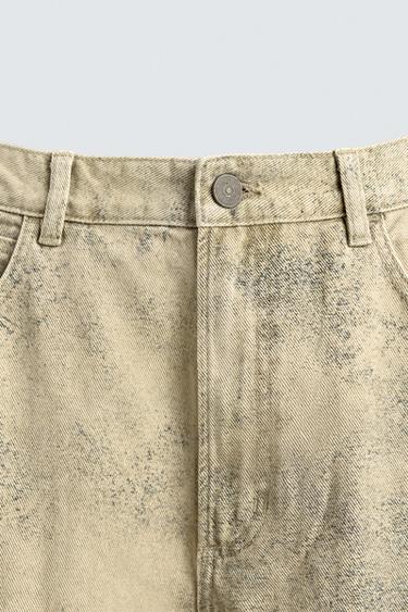 FADED PRINT BAGGY FIT TROUSERS - Printed by Zara - Image 7