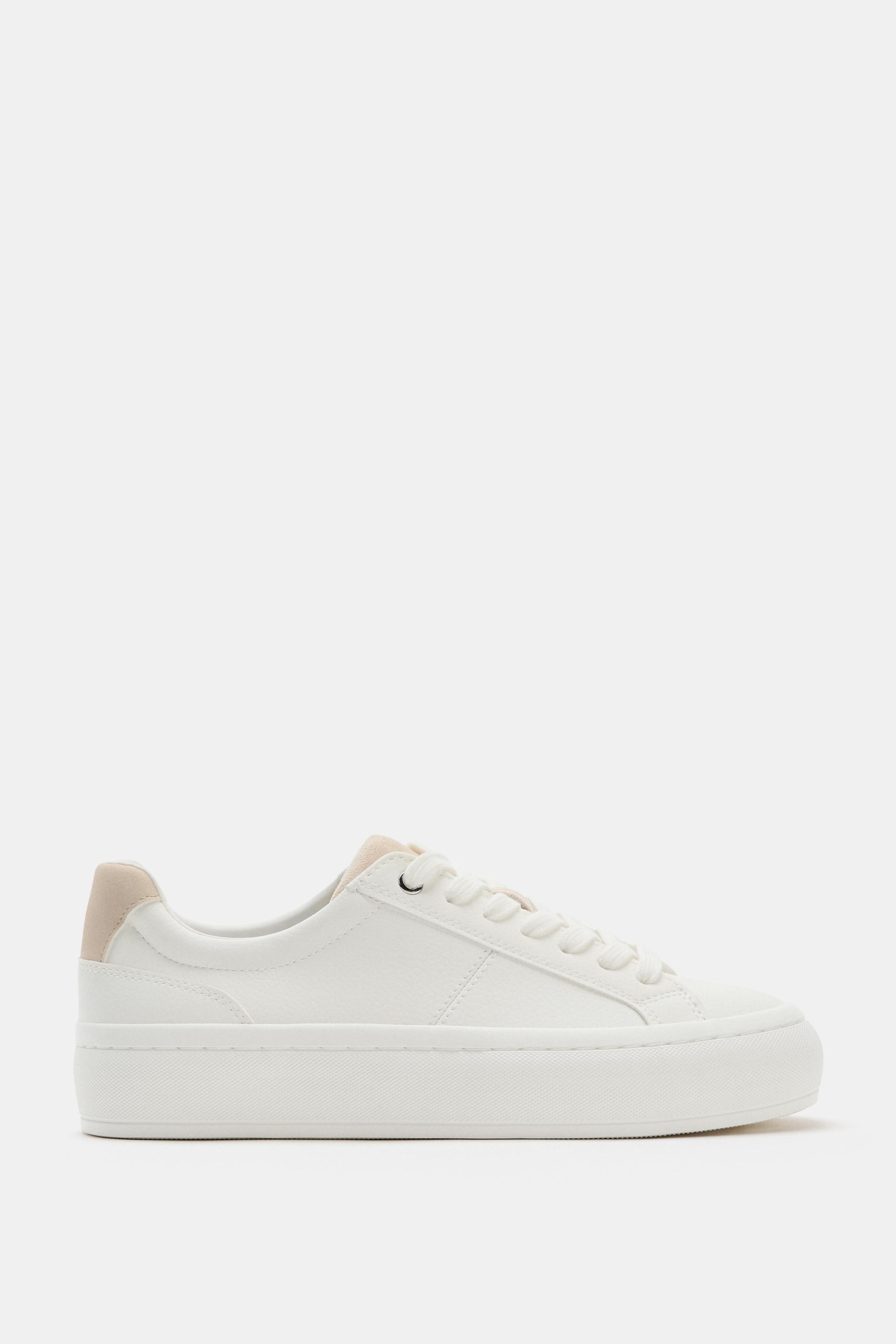 Мужские кроссовки Zara SNEAKERS WITH HEEL DETAIL