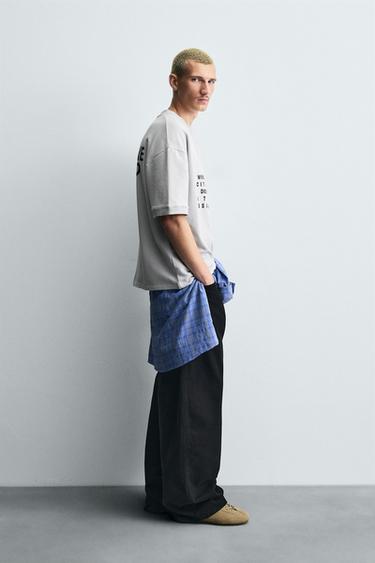 CONTRAST PRINT SWEATSHIRT - Ice by Zara - Image 3