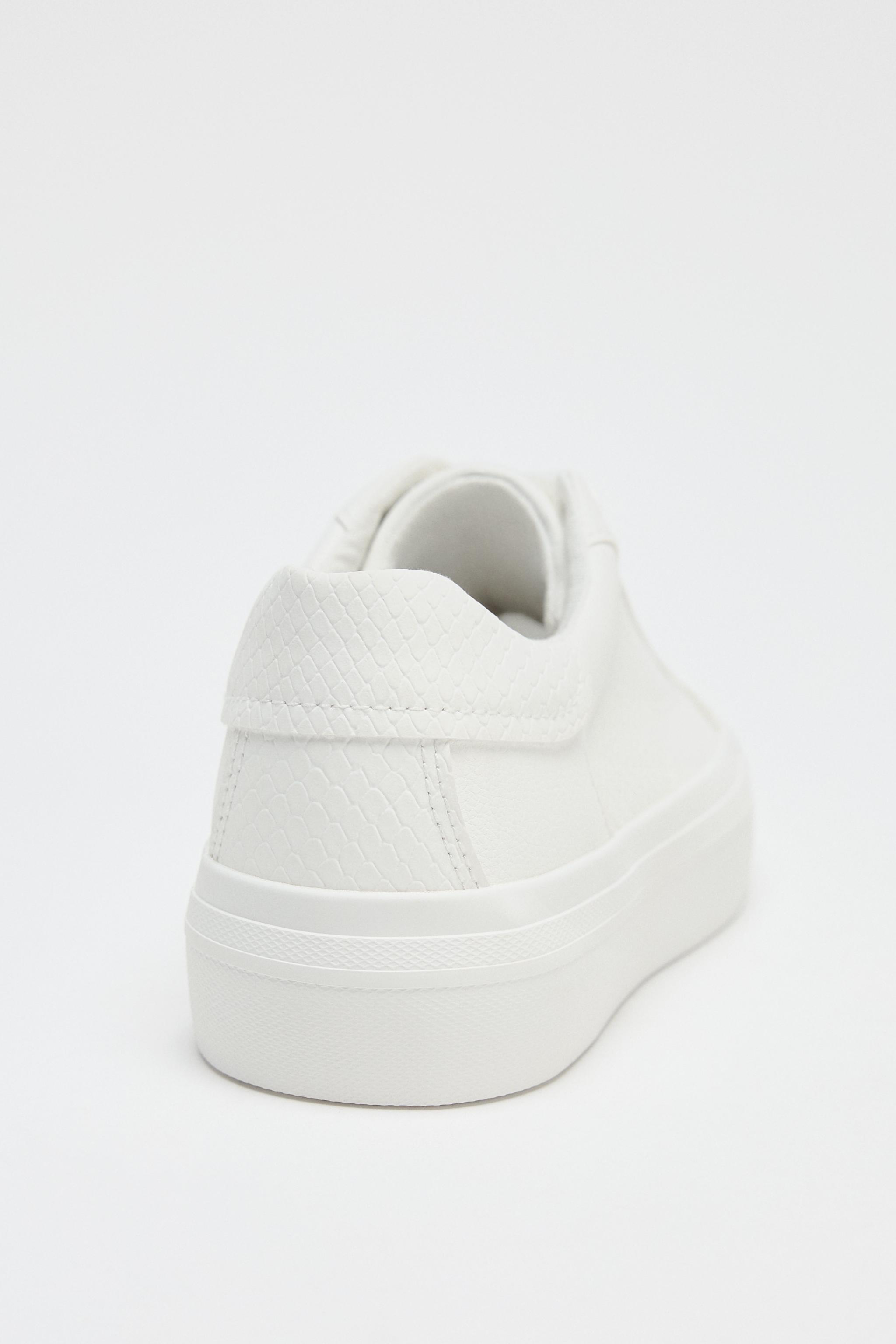 HIGH-TOPS WITH STRAP - White | ZARA United States