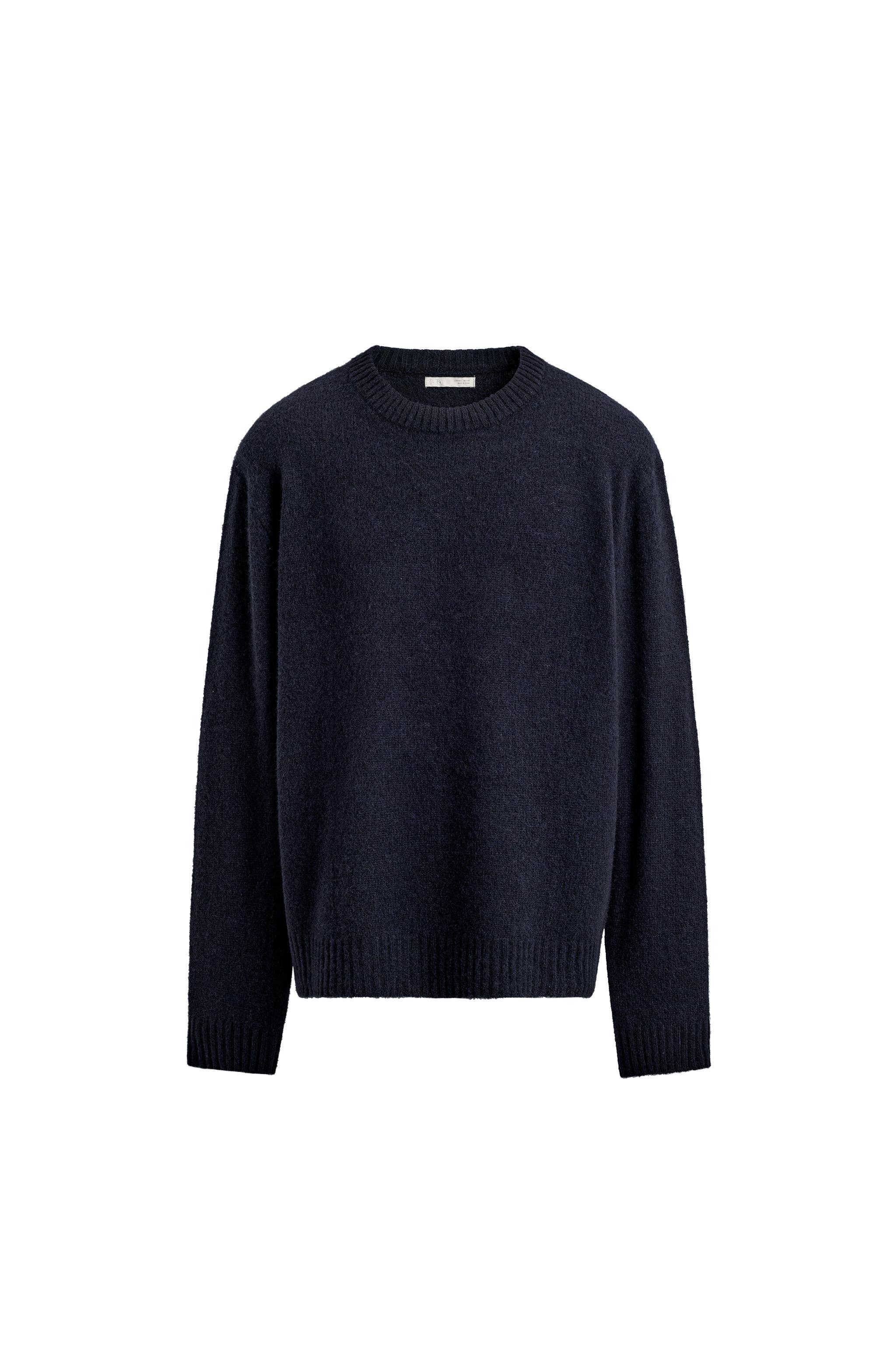YAKU カットソー SUÉTER DE LÃ - YAK - Azul-marinho | ZARA Brasil