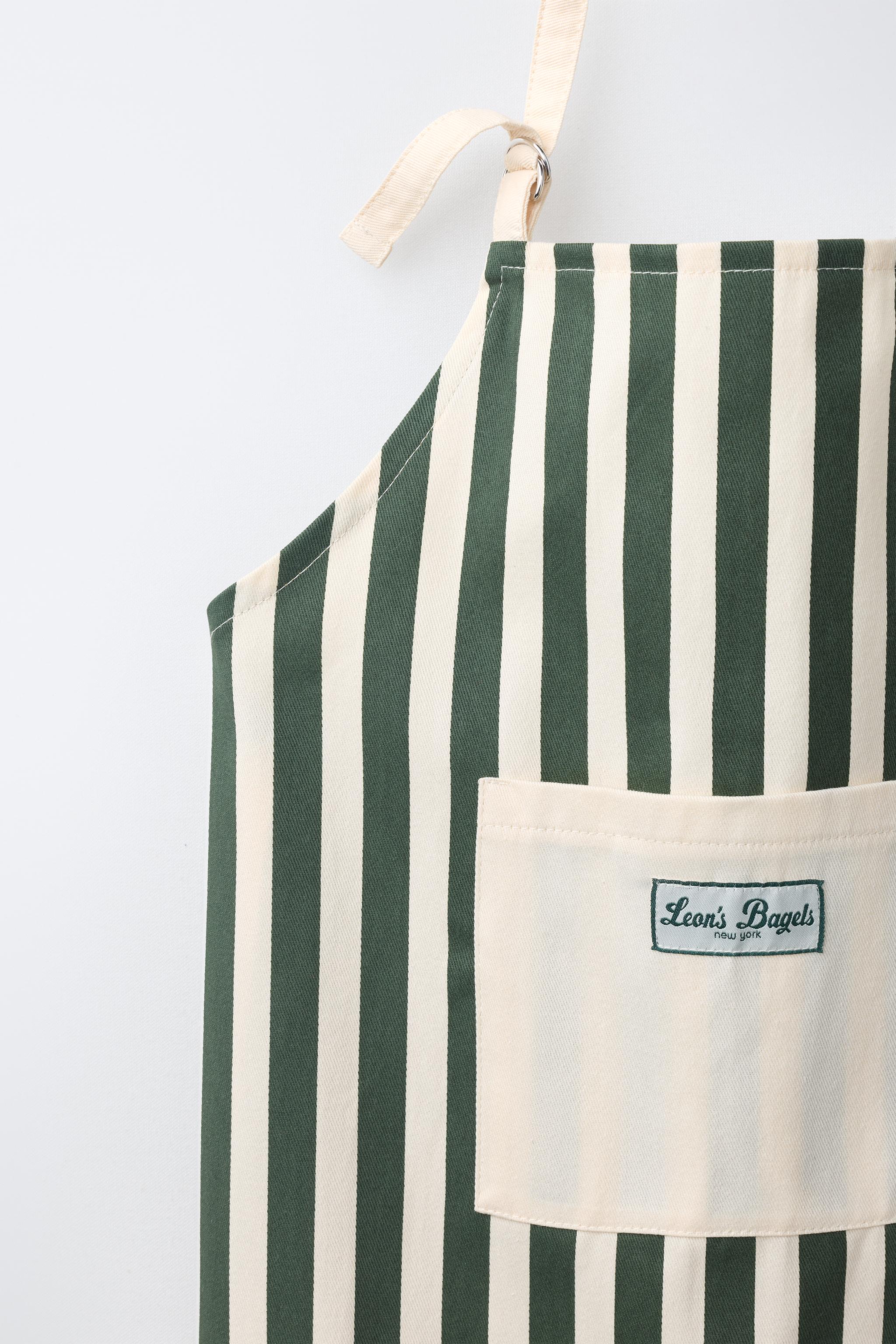 LEON'S BAGELS ® STRIPED APRON