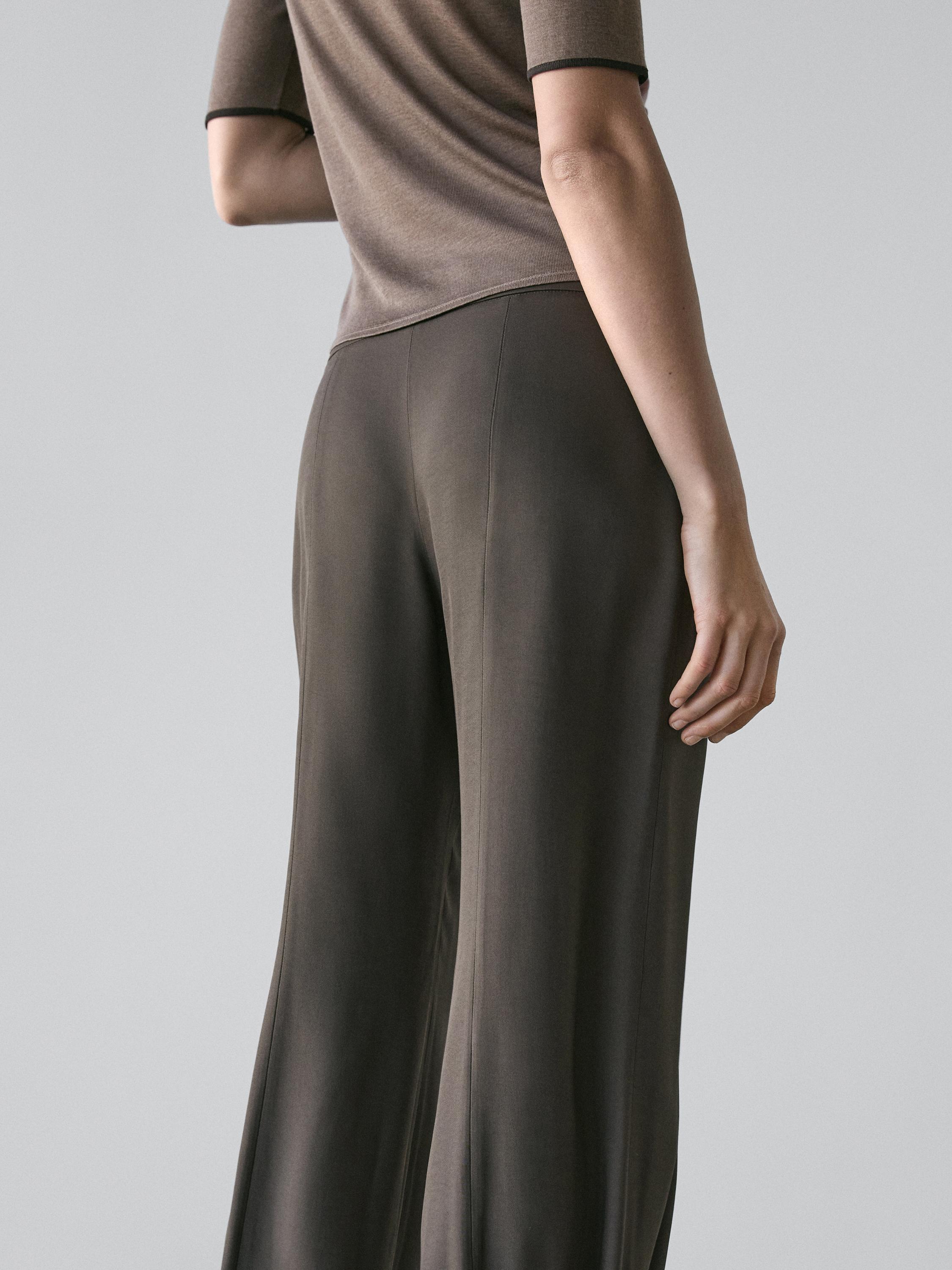 Flowing sarouel trousers