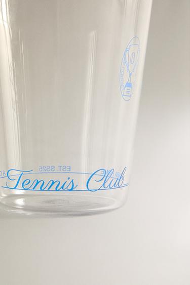 TENNIS GLASS - Blue by Zara - Image 3