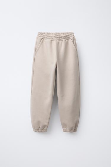 Zara BASIC JOGGING PANTS - Mink
